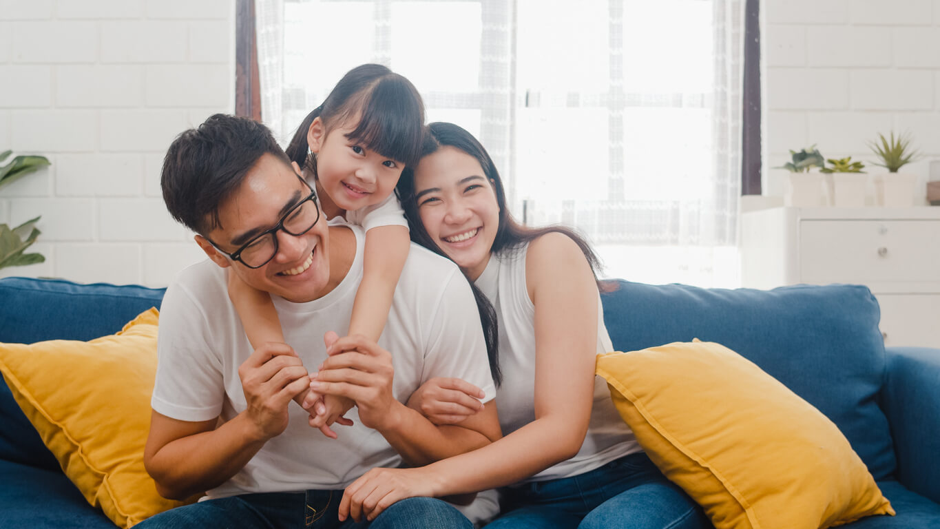 asian family