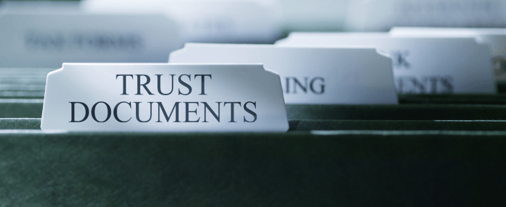 Trust documents in a folder